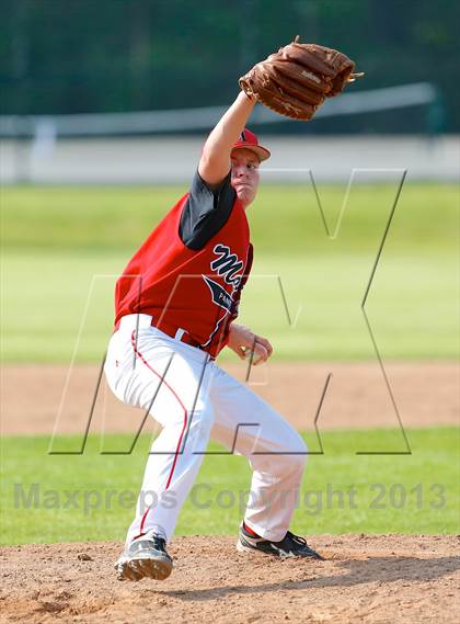 Thumbnail 1 in Masuk vs. Pomperaug (SWC Semifinal) photogallery.