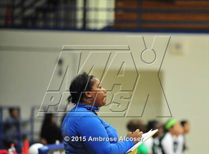 Thumbnail 1 in Austin vs Booker T. Washington (34th Annual Houston ISD Volleyball Tournament) photogallery.
