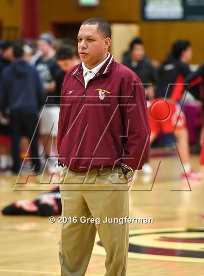 Thumbnail 1 in Montgomery @ Cardinal Newman (CIF NBL Semifinal) photogallery.