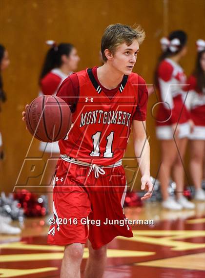 Thumbnail 2 in Montgomery @ Cardinal Newman (CIF NBL Semifinal) photogallery.