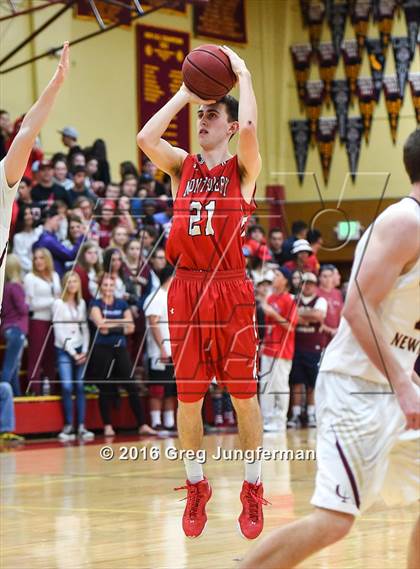 Thumbnail 3 in Montgomery @ Cardinal Newman (CIF NBL Semifinal) photogallery.