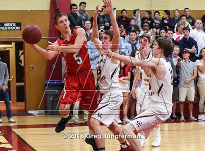 Thumbnail 3 in Montgomery @ Cardinal Newman (CIF NBL Semifinal) photogallery.