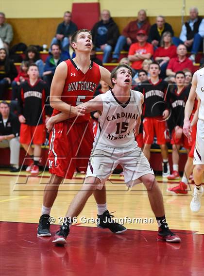 Thumbnail 1 in Montgomery @ Cardinal Newman (CIF NBL Semifinal) photogallery.