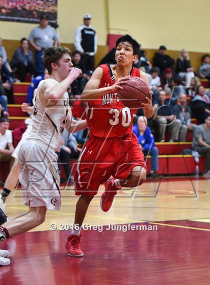 Thumbnail 1 in Montgomery @ Cardinal Newman (CIF NBL Semifinal) photogallery.