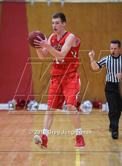 Thumbnail 1 in Montgomery @ Cardinal Newman (CIF NBL Semifinal) photogallery.