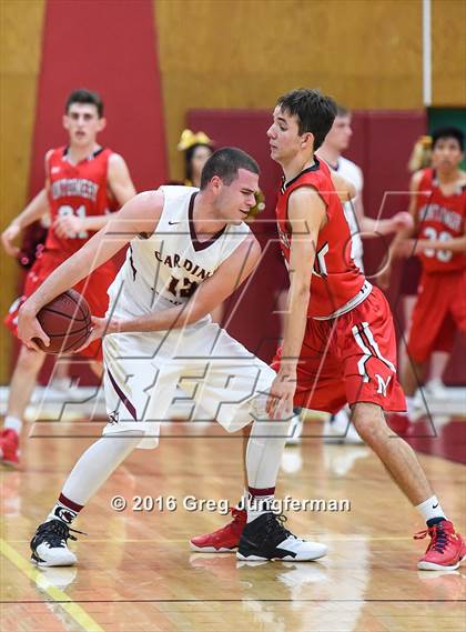 Thumbnail 1 in Montgomery @ Cardinal Newman (CIF NBL Semifinal) photogallery.