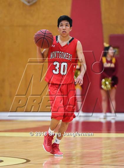 Thumbnail 2 in Montgomery @ Cardinal Newman (CIF NBL Semifinal) photogallery.