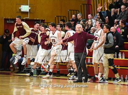 Thumbnail 2 in Montgomery @ Cardinal Newman (CIF NBL Semifinal) photogallery.