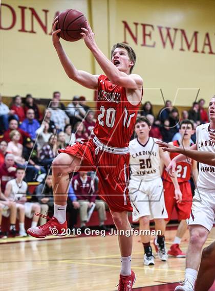 Thumbnail 2 in Montgomery @ Cardinal Newman (CIF NBL Semifinal) photogallery.