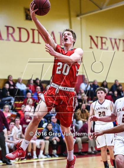 Thumbnail 3 in Montgomery @ Cardinal Newman (CIF NBL Semifinal) photogallery.