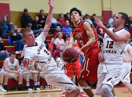 Thumbnail 2 in Montgomery @ Cardinal Newman (CIF NBL Semifinal) photogallery.