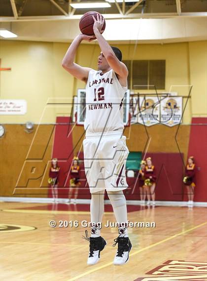 Thumbnail 1 in Montgomery @ Cardinal Newman (CIF NBL Semifinal) photogallery.