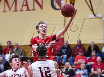 Thumbnail 3 in Montgomery @ Cardinal Newman (CIF NBL Semifinal) photogallery.