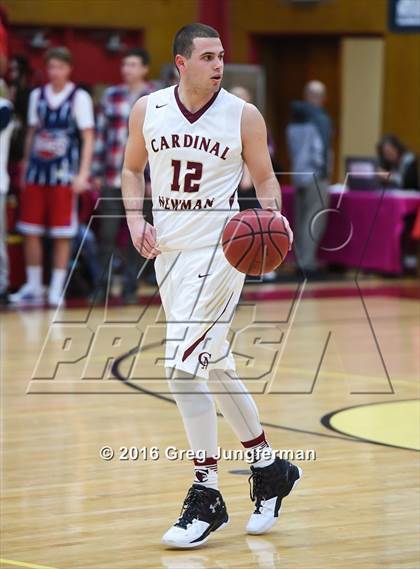 Thumbnail 3 in Montgomery @ Cardinal Newman (CIF NBL Semifinal) photogallery.