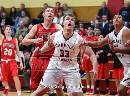 Thumbnail 2 in Montgomery @ Cardinal Newman (CIF NBL Semifinal) photogallery.