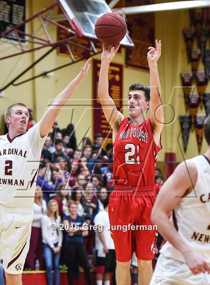 Thumbnail 1 in Montgomery @ Cardinal Newman (CIF NBL Semifinal) photogallery.