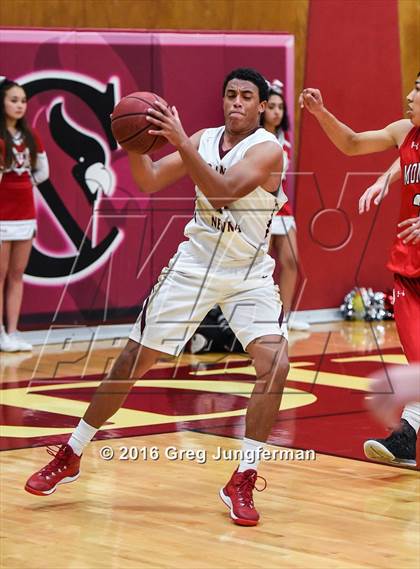 Thumbnail 2 in Montgomery @ Cardinal Newman (CIF NBL Semifinal) photogallery.