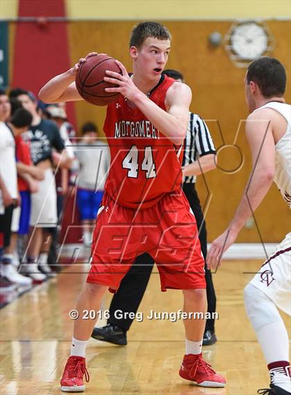 Thumbnail 3 in Montgomery @ Cardinal Newman (CIF NBL Semifinal) photogallery.