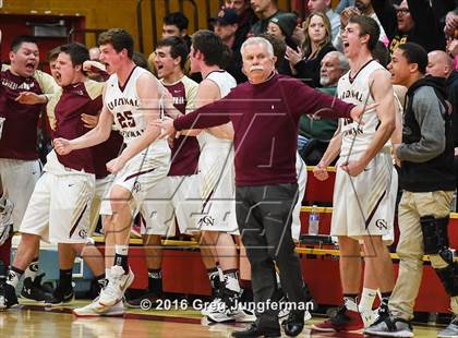 Thumbnail 1 in Montgomery @ Cardinal Newman (CIF NBL Semifinal) photogallery.