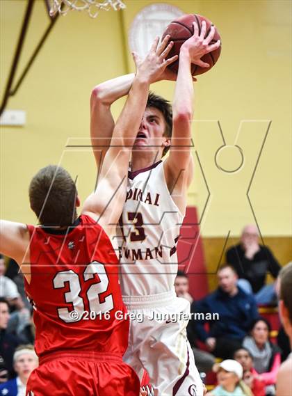Thumbnail 3 in Montgomery @ Cardinal Newman (CIF NBL Semifinal) photogallery.