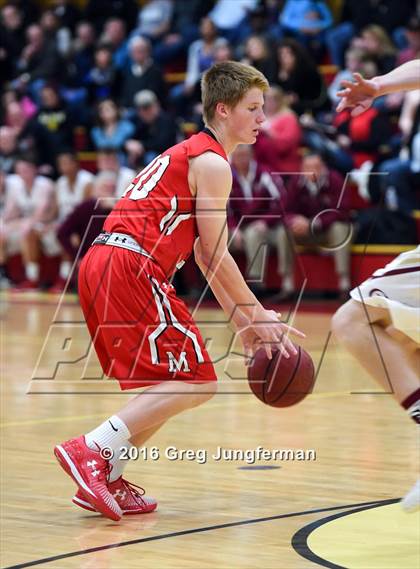 Thumbnail 3 in Montgomery @ Cardinal Newman (CIF NBL Semifinal) photogallery.