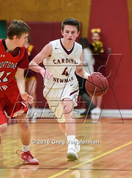 Thumbnail 1 in Montgomery @ Cardinal Newman (CIF NBL Semifinal) photogallery.