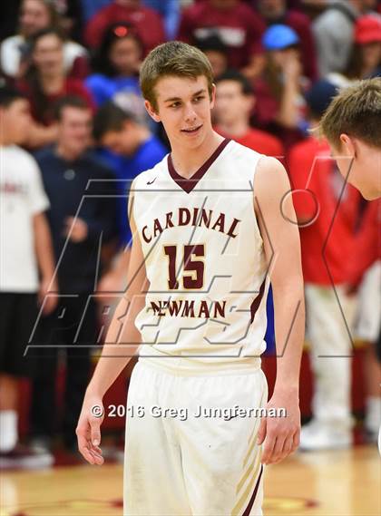 Thumbnail 2 in Montgomery @ Cardinal Newman (CIF NBL Semifinal) photogallery.