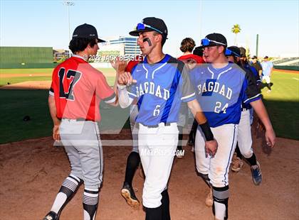 Thumbnail 2 in Mogollon vs Bagdad (AIA 1A State Final) photogallery.