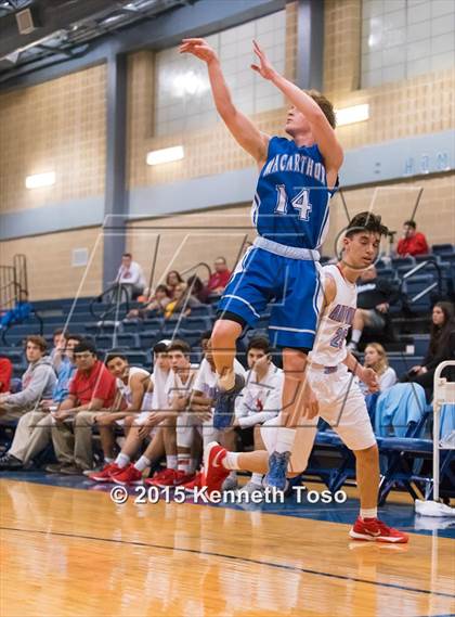 Thumbnail 1 in MacArthur @ Antonian Prep (SAISD Tournament) photogallery.