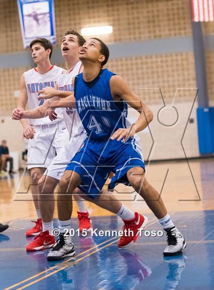 Thumbnail 1 in MacArthur @ Antonian Prep (SAISD Tournament) photogallery.