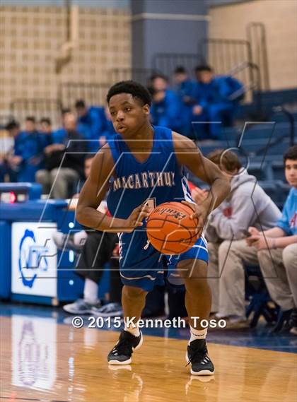 Thumbnail 2 in MacArthur @ Antonian Prep (SAISD Tournament) photogallery.
