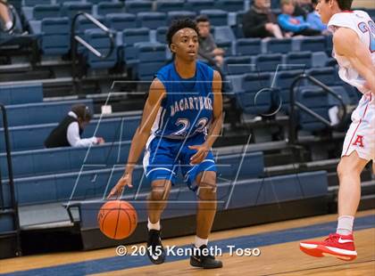 Thumbnail 3 in MacArthur @ Antonian Prep (SAISD Tournament) photogallery.