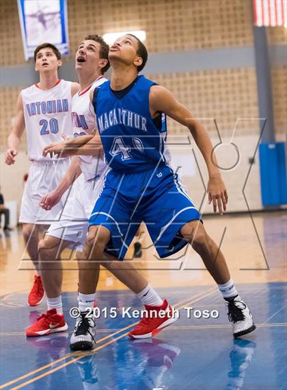 Thumbnail 3 in MacArthur @ Antonian Prep (SAISD Tournament) photogallery.