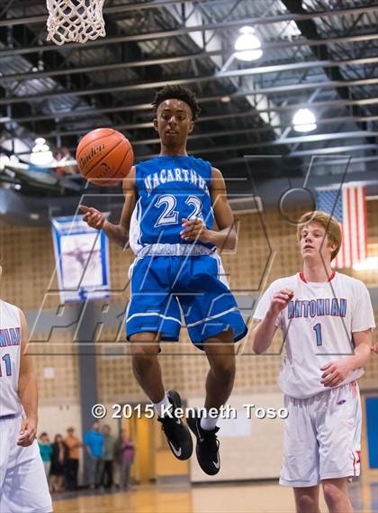 Thumbnail 3 in MacArthur @ Antonian Prep (SAISD Tournament) photogallery.