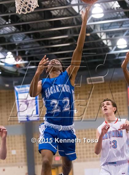 Thumbnail 2 in MacArthur @ Antonian Prep (SAISD Tournament) photogallery.