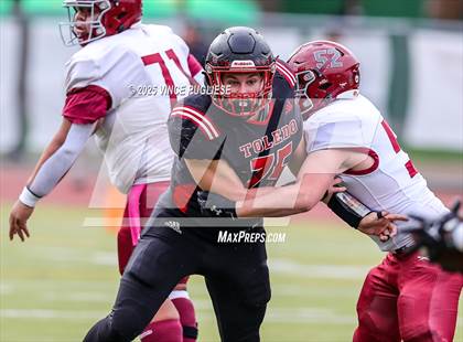 Thumbnail 1 in Okanogan @ Toledo (WIAA State 2B Semi-Final) photogallery.