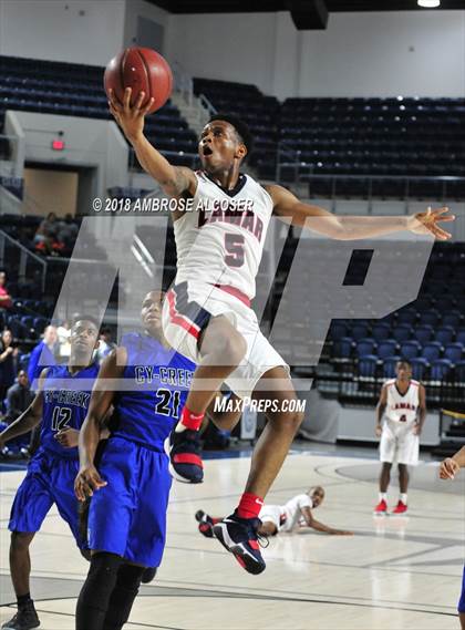 Thumbnail 2 in Cypress Creek @ Lamar (UIL 6A Bi-District Playoff) photogallery.