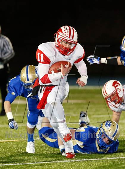 Thumbnail 2 in Newtown vs. Norwich Free Academy (CIAC Class LL Quarterfinal) photogallery.