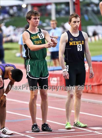 Thumbnail 1 in CIF State Track & Field Championships (800m) photogallery.