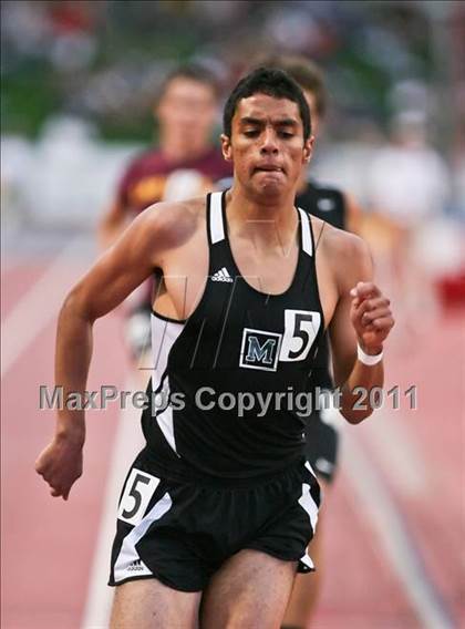 Thumbnail 3 in CIF State Track & Field Championships (800m) photogallery.