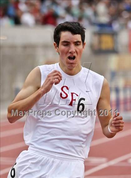 Thumbnail 1 in CIF State Track & Field Championships (800m) photogallery.