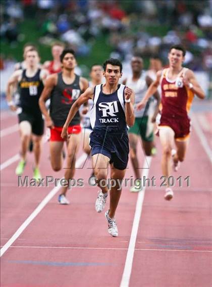 Thumbnail 3 in CIF State Track & Field Championships (800m) photogallery.