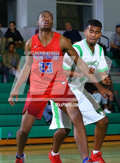 Thumbnail 3 in George Washington Prep vs. Dorsey (D1 Bound Classic) photogallery.