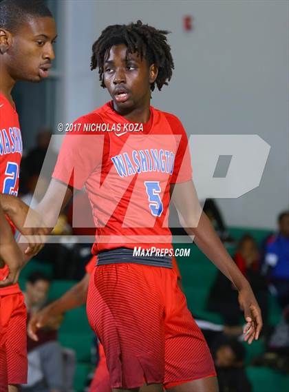 Thumbnail 1 in George Washington Prep vs. Dorsey (D1 Bound Classic) photogallery.