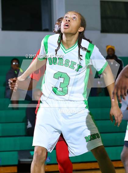 Thumbnail 2 in George Washington Prep vs. Dorsey (D1 Bound Classic) photogallery.