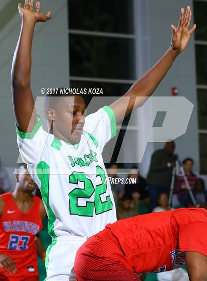 Thumbnail 2 in George Washington Prep vs. Dorsey (D1 Bound Classic) photogallery.