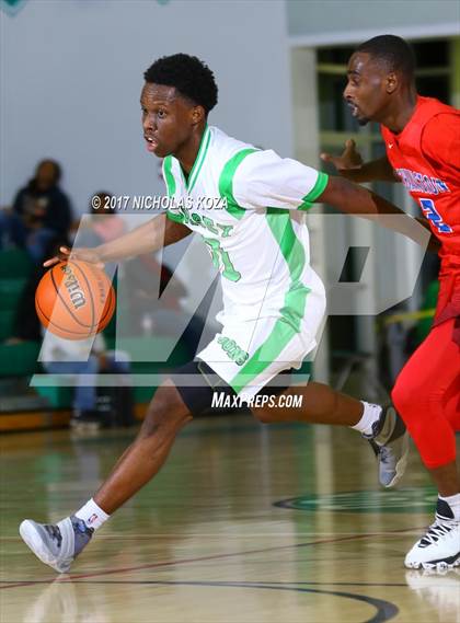 Thumbnail 1 in George Washington Prep vs. Dorsey (D1 Bound Classic) photogallery.