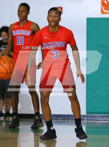 Thumbnail 2 in George Washington Prep vs. Dorsey (D1 Bound Classic) photogallery.
