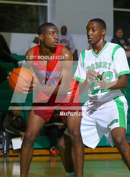 Thumbnail 3 in George Washington Prep vs. Dorsey (D1 Bound Classic) photogallery.
