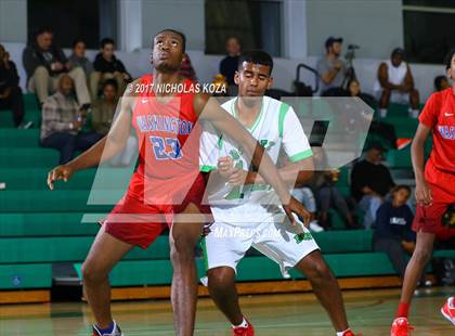 Thumbnail 2 in George Washington Prep vs. Dorsey (D1 Bound Classic) photogallery.
